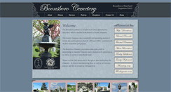 Desktop Screenshot of boonsborocemetery.org